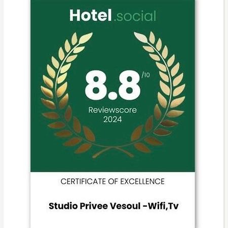 Studio Privee Vesoul -Wifi,Tv,Clim,Parking Gratuit Экстерьер фото